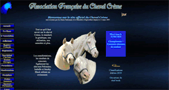 Desktop Screenshot of cheval-creme.com